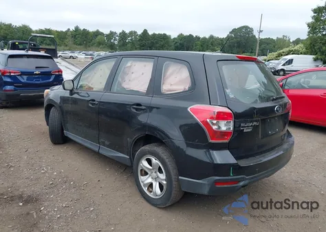 2014 Subaru Forester 2.5I z USA, uszkodzony, nr VIN JF2SJAAC4EH456159